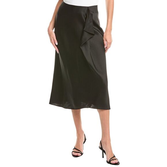 Simkhai WomensBlane Midi Skirt, Black